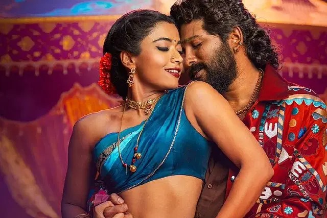 ‘পুষ্পা ২’ সিনেমার দৃশ্য। আইএমডিবি 