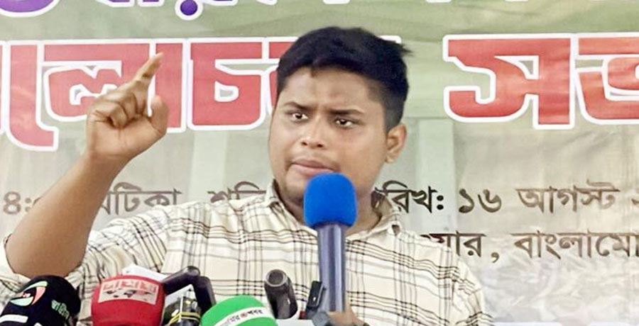 নির্বাচনের ডেডলাইনে আপত্তি নেই, প্রয়োজনে কাল নির্বাচন দিন : হাসনাত আবদুল্লাহ