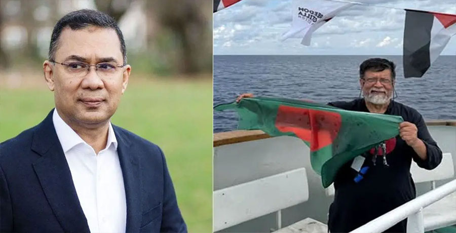 ফ্লোটিলায় শহিদুল আলমের ভূমিকা মানবতার জাগরণ: তারেক রহমান
