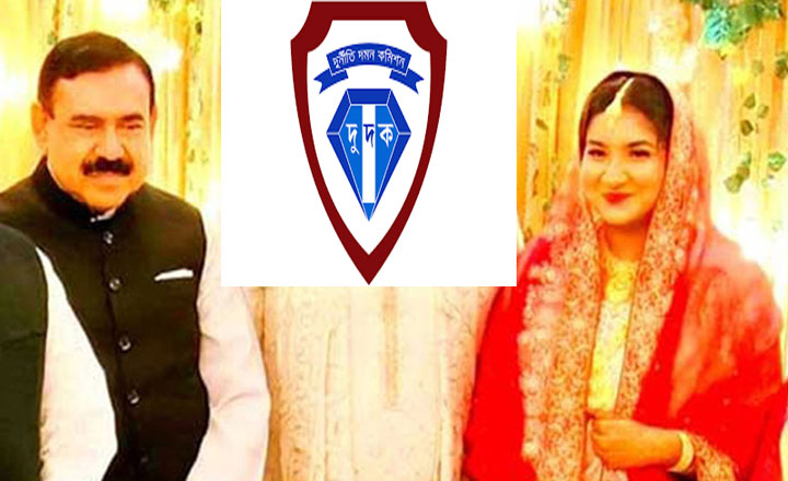  সাবেক মন্ত্রী শাজাহান খানের মেয়ে ঐশী খানের বিরুদ্ধে দুদকের মামলা