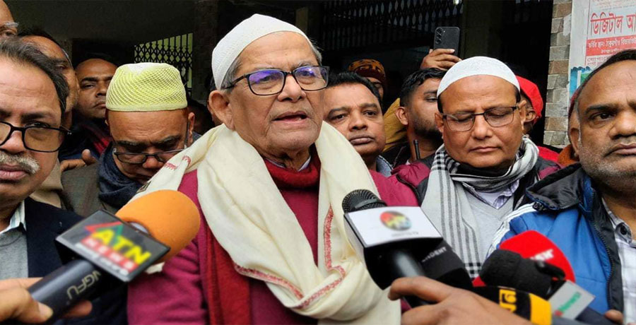 নির্বাচিত হলে মানুষের জীবনমান উন্নয়নই লক্ষ্য: মির্জা ফখরুল