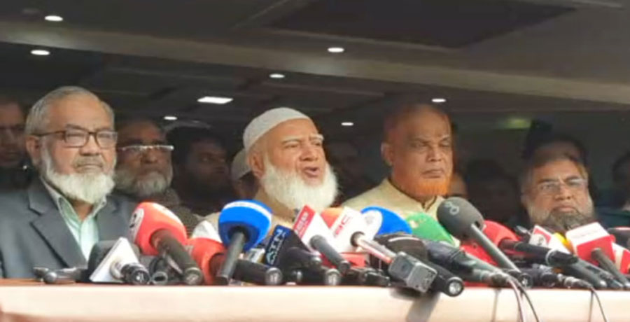 মব রাজনীতি দিয়ে আর জনমত প্রভাবিত করা যাবে না: জামায়াত আমির