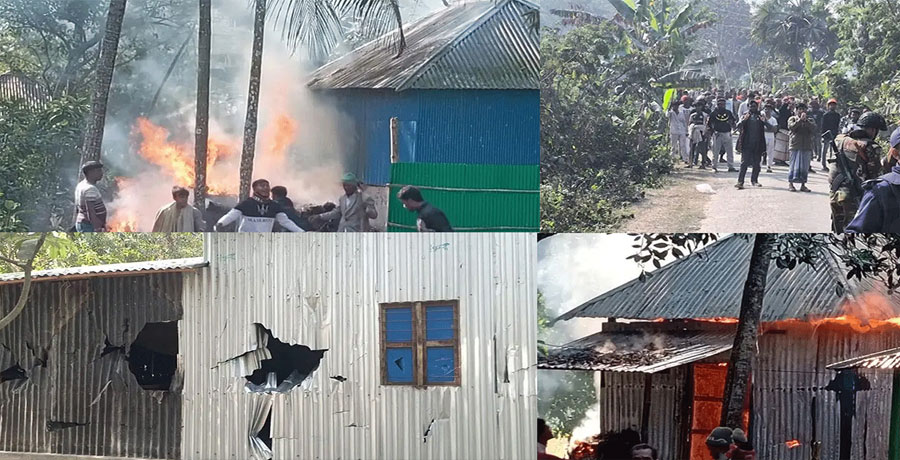 ফরিদপুরে সালথা ও বোয়ালমারীতে নির্বাচনী সংঘর্ষে  আহত ২০