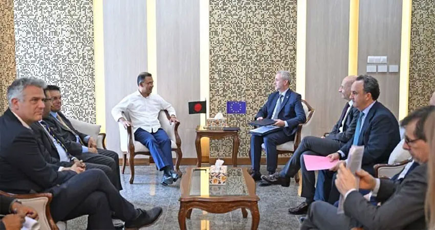  প্রধানমন্ত্রী তারেক রহমানের সঙ্গে ইইউ রাষ্ট্রদূতদের সাক্ষাৎ