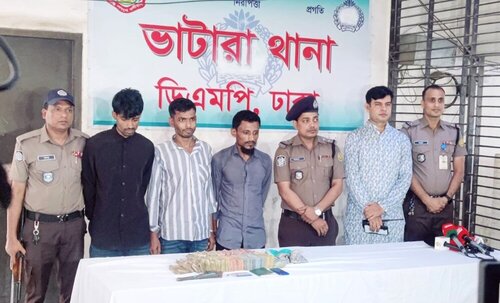  রাজধানীর বারিধারার  গির্জায় লুট, গ্রেফতার ৩