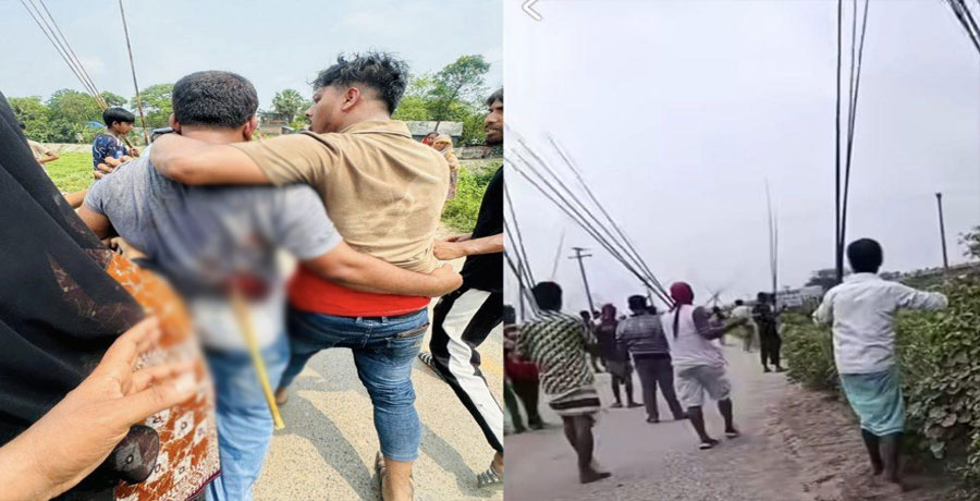 সিরাজদীখানে দু’গ্রুপের সংঘর্ষে টেটাবিদ্ধসহ আহত ১০ 