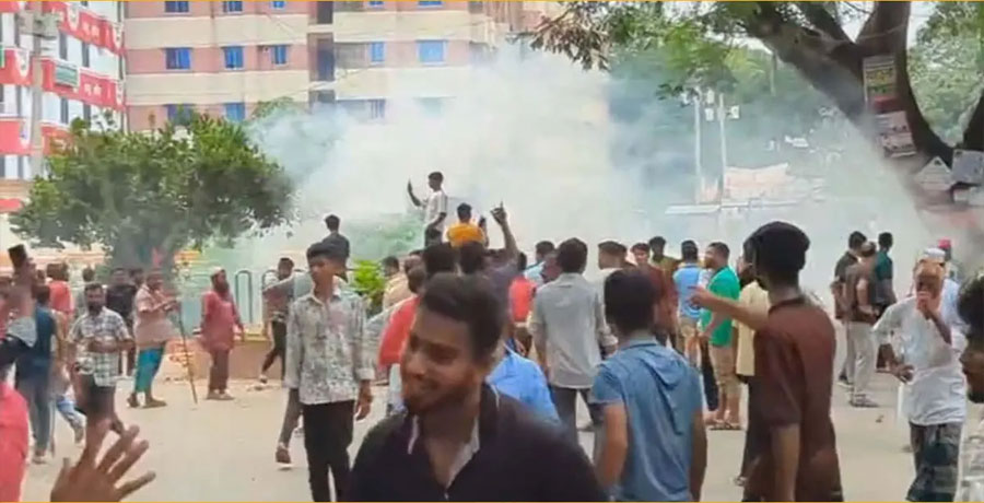 ব্রাহ্মণবাড়িয়ায় হজযাত্রীর লাগেজ নিয়ে উত্তেজনা, সংঘর্ষে আহত ১৫