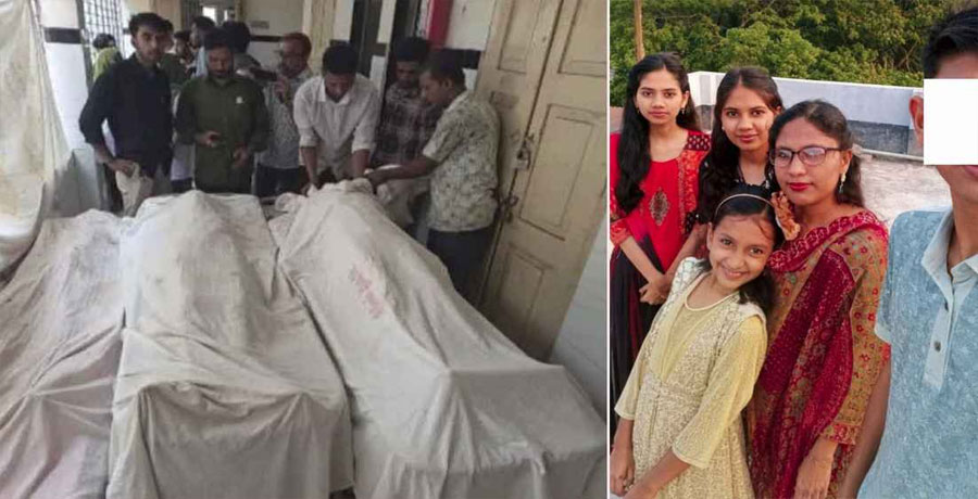 লক্ষ্মীপুরে একই পরিবারের ৩ জন খুন,গণপিটুনিতে প্রাণ গেল সন্দেহভাজনের