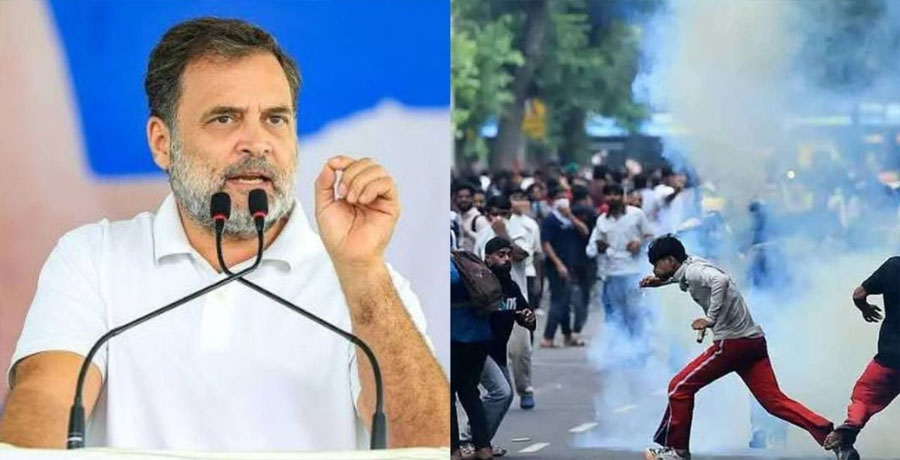 শিক্ষার্থী আন্দোলনে উত্তাল ভারত, রাহুলের পাঁচ দফা  প্রস্তাব