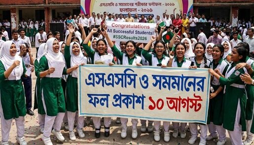  ৯টি শিক্ষাবোর্ডের এসএসসির ফল ১০ আগস্ট প্রকাশ হবে