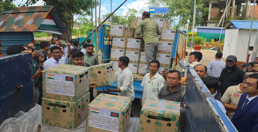 ত্রিপুরার মুখ্যমন্ত্রীর উপহার, প্রধানমন্ত্রীর জন্য ৭৮০ কেজি আনারস