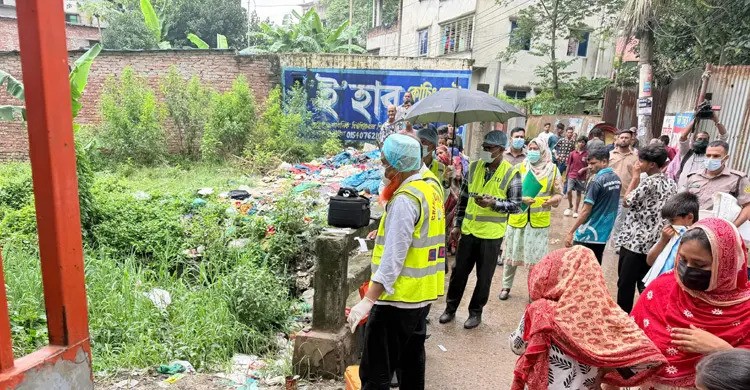  রাজধানীর সবুজবাগে  ব্রিজের নিচে নারীর মাথা ও দুই হাত উদ্ধার