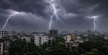   আজ রাজধানী ঢাকা সহ দেশের বিভিন্ন এলাকায় বজ্রসহ বৃষ্টি 