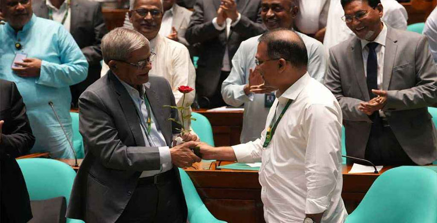 ২৫৫ ভোট পেয়ে রাষ্ট্রপতি নির্বাচিত মির্জা ফখরুল