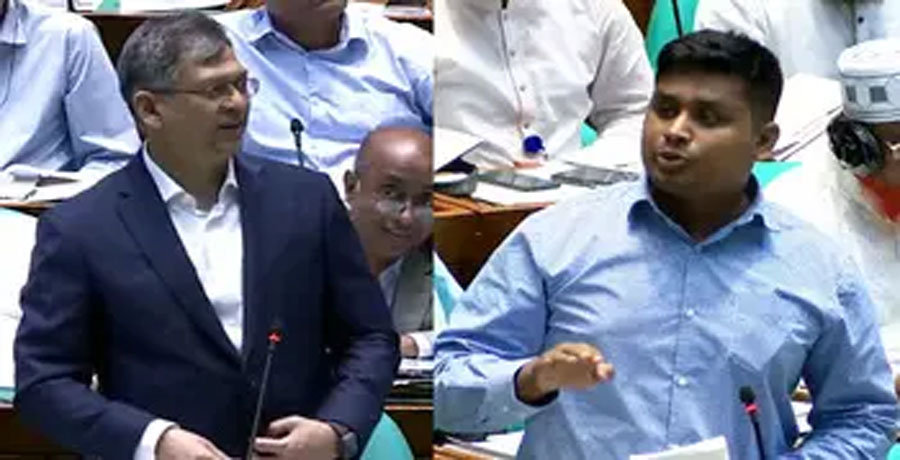‘এটা প্রশ্ন, না পল্টনের বক্তৃতা—বুঝতে পারিনি’: স্বরাষ্ট্রমন্ত্রী