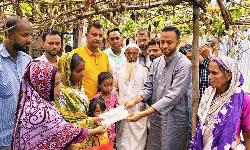  ঢাকার দোহারে এতিম ৫ কন্যা পেয়েছে প্রধানমন্ত্রীর সাহায্য